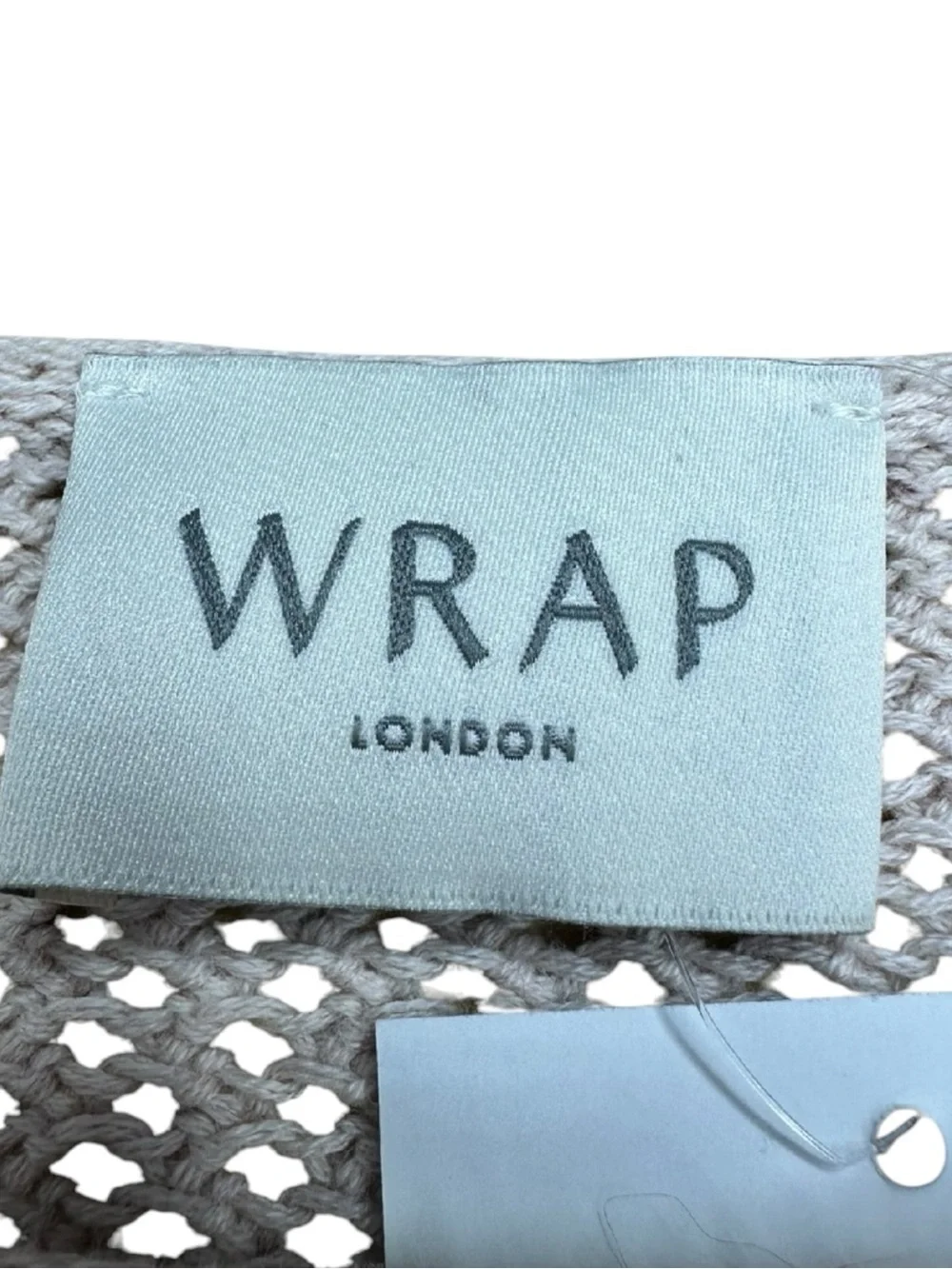 WRAP LONDON Cream 100% Cotton Sweater Size XL
